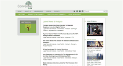 Desktop Screenshot of conventuslaw.com